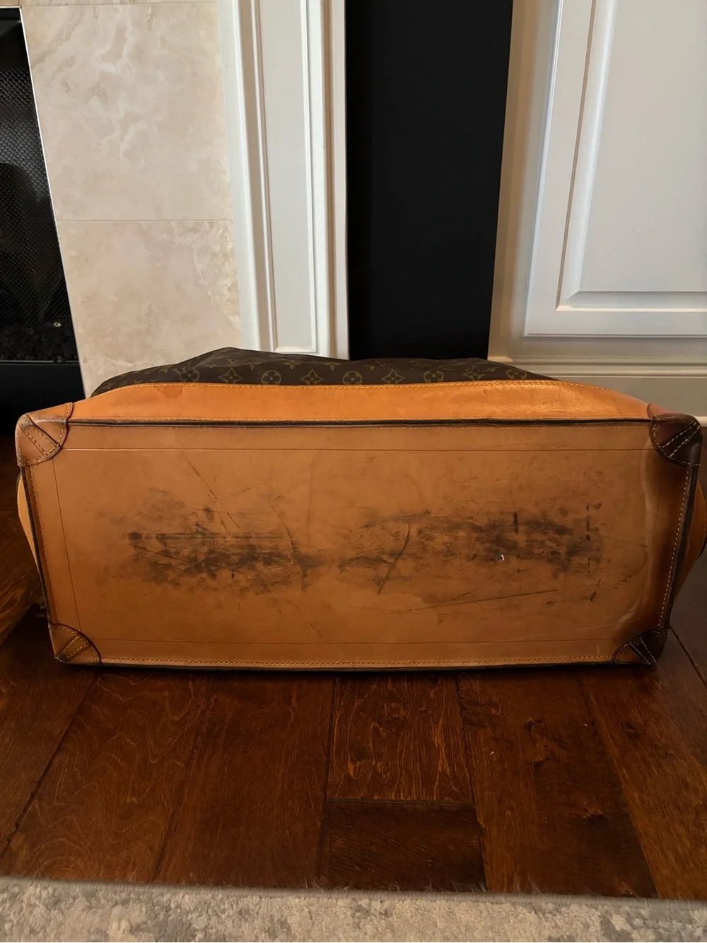 Authentic Louis Vuitton Monogram Canvas Steamer 65 Travel Bag
